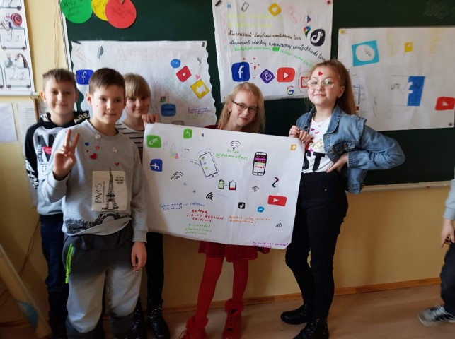 Saugesnio interneto savaitė Radviliškio Vinco Kudirkos progimnazijoje